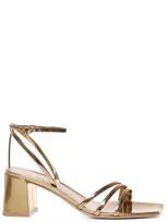 Gianvito Rossi Brielle Ankle Strap Sandal In Gold