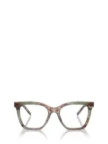 Giorgio Armani Eyeglasses In Green Havana