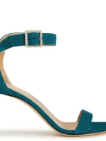 Giuseppe Zanotti Neyla Ankle-strap Sandals In Green