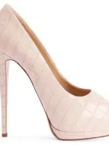 Giuseppe Zanotti High-heel Leather Pumps In Pink