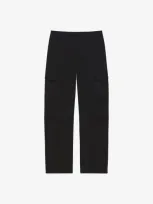 Givenchy Cargo Pants In Cotton In Black