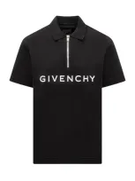 Givenchy Classic Fit Polo In Black