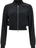 Givenchy '4g Jacquard Sweat In Black