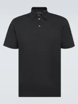 Givenchy Polohemd Aus Baumwoll-jersey In Schwarz