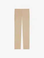 Givenchy Chino Pants In Cotton With 4g Detail In Neutral