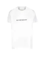 Givenchy "reverse" Logo T-shirt In White