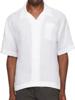 Givenchy White Patch Pocket Shirt In Weiss