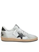 Golden Goose Leather And Suede Sneakers In Grey