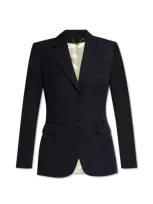 Golden Goose Blazer With Notch Lapels In Blue