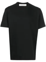 Golden Goose `golden` T-shirt In Black  