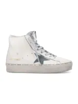 Golden Goose Francy High-top Sneakers In White