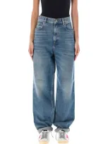 Golden Goose Kim Denim Pants In Blue