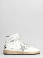 Golden Goose Sky Star Sneakers In White Leather