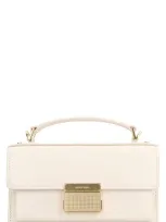 Golden Goose Venezia Leather Mini Crossbody Bag In White