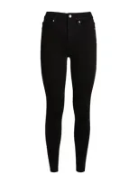 Good American High-rise Good Legs Skinny Jeans In Black