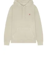 Gramicci One Point Hooded Sweatshirt In Pigment Oat