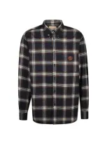 Gucci Wool Shirt In Brown