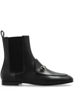 Gucci Jordaan Ankle Boots In Black