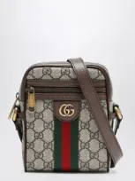 Gucci Ophidia Gg Shoulder Bag In Brown