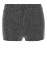 Gucci Grey Wool Shorts