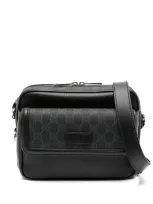 Gucci Small Gg Crossbody Bag In Black