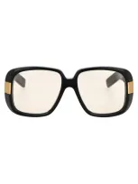 Gucci Eyewear Square Frame Sunglasses In Black