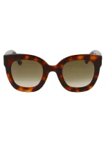 Gucci Sunglasses In Havana Havana Brown