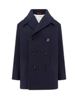 Gucci Coat In Blue