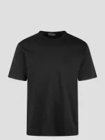 Herno Basic Cotton Resort T-shirt In Black