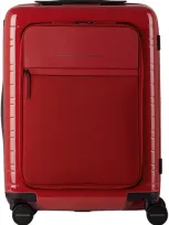 Horizn Studios レッド M5 Essential Cabin スーツケース 37l In Glossy Red