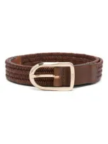 Hugo Boss Colette Belt In Brown