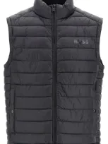 Hugo Boss Gilet Imbottito Ripiegabile In Black