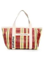 Isabel Marant Darwen Tote Red/yellow