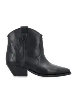 Isabel Marant Dewina Lather In Black