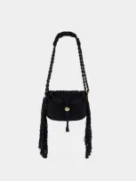 Isabel Marant Merine-gd Hobo Bag In Black