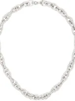 Isabel Marant Silver Bly Necklace In 08si Silver