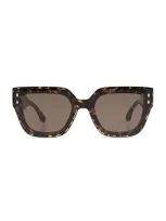 Isabel Marant Square Frame Sunglasses In Multi