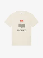 Isabel Marant T-shirt Karman Mit Logo In Neutral