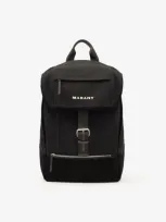 Isabel Marant Troy Backpack In Burgundy