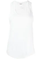 Isabel Marant Malia Cotton Tank Top In White