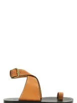 Isabel Marant Cross-strap Studded Sandals In Cream