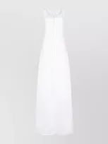 Jacquemus La Robe Dentelle Embellished Gown In White