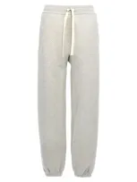 Jil Sander Cotton Joggers In Gray