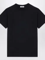 Jil Sander Crew-neck T-shirt In Blue