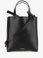 Jil Sander Mini Bond Tote Bag In Black