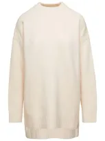 Jil Sander Crew Neck In Neutrals