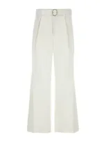 Jil Sander Pantalone-52 Nd  Male In White