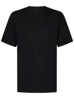 Jil Sander Round Neck T-shirt In Black