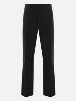 Jil Sander Concealed Trousers In Black