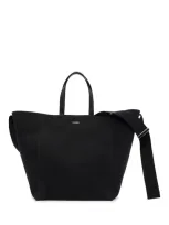 Jil Sander Utility Tote Bag In Black